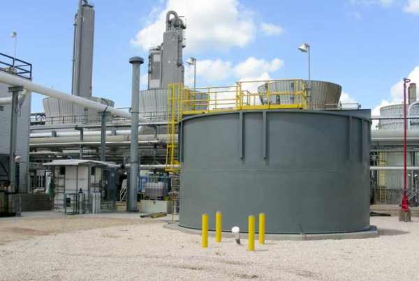 Solids Contact Clarifier for Midstream Oil & Gas Facility - Monroe ...